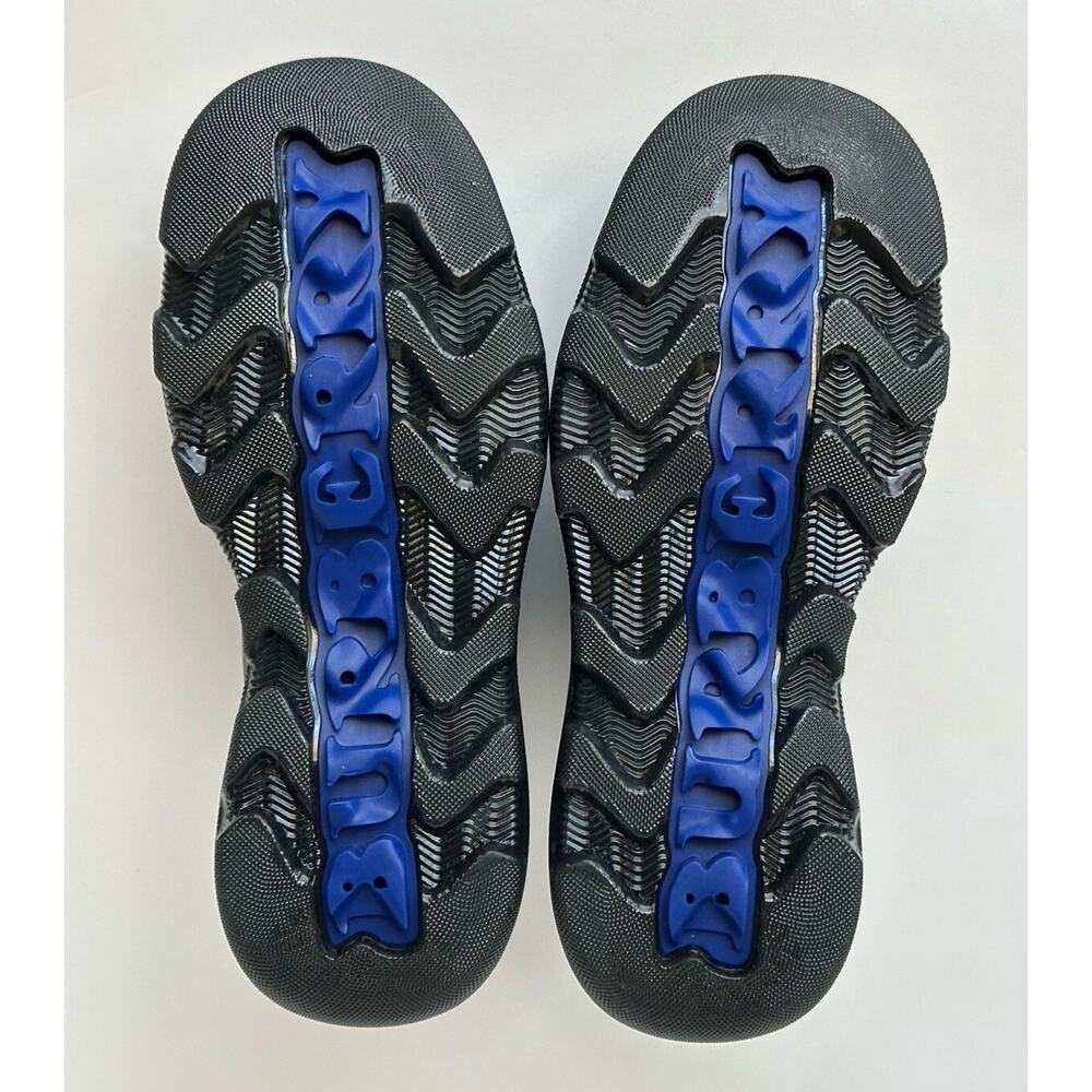 Burberry Black Leather Ankle Trek Boots 9 US (42 Eu) 8074564 IT NIB $1190 - Picture 10 of 14